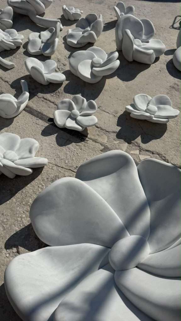 Obra de Claudia Comte en su exposición de Albarrán Bourdais