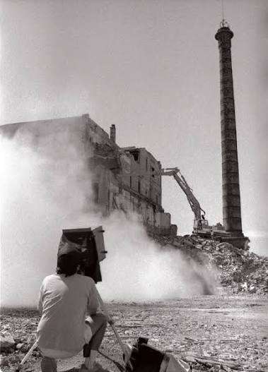 Fotografía de Martí Llorens del «Archivo Icariano. Poblenou (1987-1992)» en La Virreina